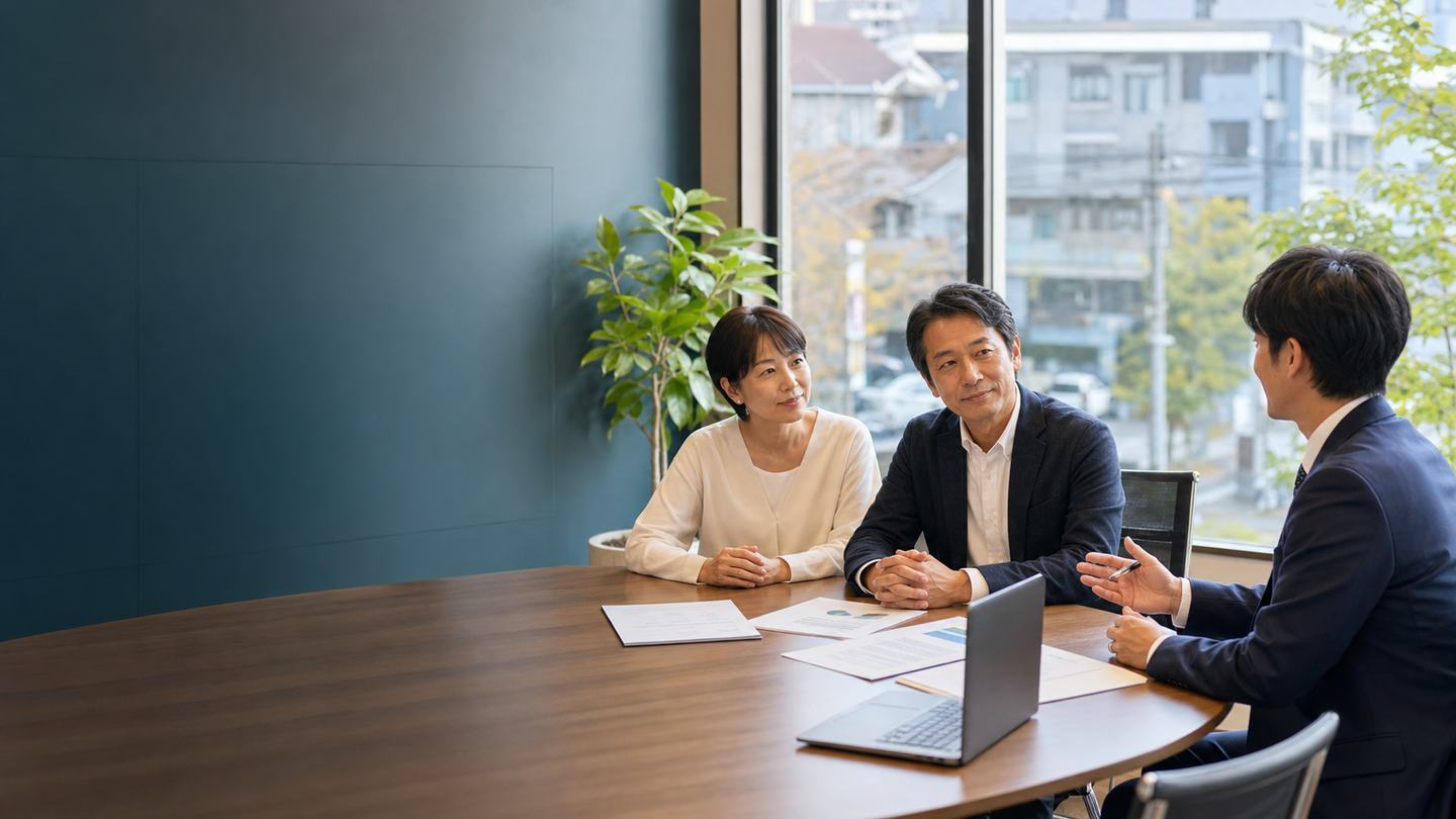 会社売却の相談を行う三鷹周辺の経営者
